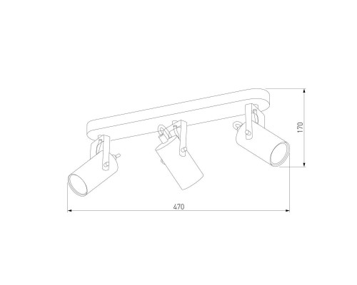 Спот TK Lighting 6502 Redo Black