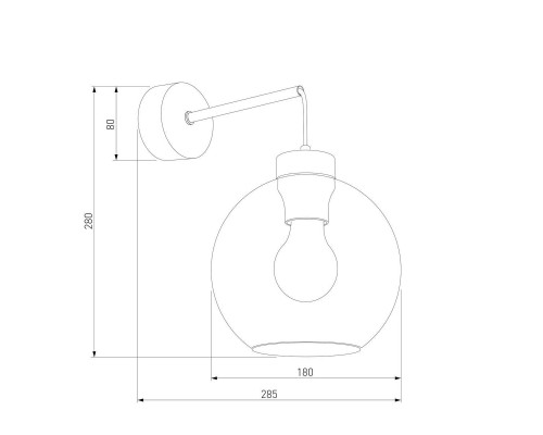 Бра TK Lighting 10245 Cubus