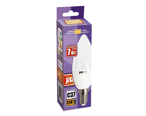 Лампа светодиодная Jazzway E14 7W 3000K матовая 1027818-2