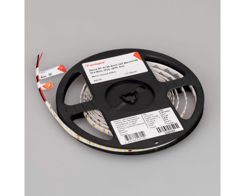 Светодиодная лента Alright 9,6W/m 128LED/m 2835SMD теплый белый 5M 038759