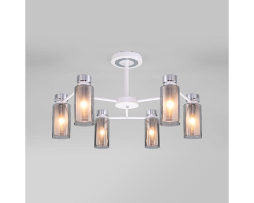 Потолочная люстра Eurosvet Amado 70115/6 белый Потолочная люстра Eurosvet Amado 70115/6 белый