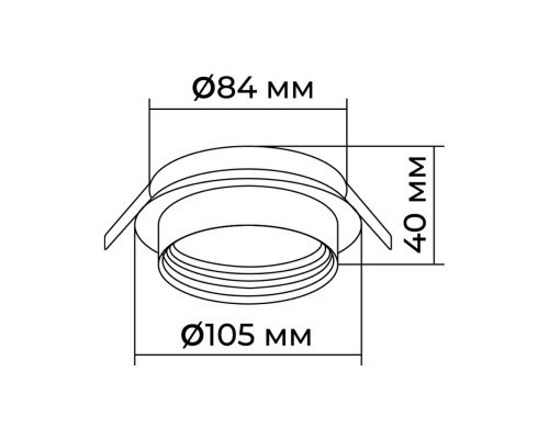 Точечный светильник Apeyron Nimbus 16-111 Точечный светильник Apeyron Nimbus 16-111