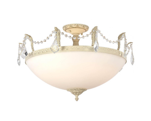 Потолочный светильник Lucia Tucci Barletta 182.10 D720 Cream White Потолочный светильник Lucia Tucci Barletta 182.10 D720 Cream White