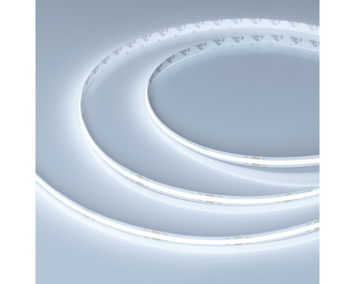 Светодиодная лента Arlight 10W/m 480Led/m CSP холодный белый 20M COB-X480-8mm 24V White6000 048022 Светодиодная лента Arlight 10W/m 480Led/m CSP холодный белый 20M COB-X480-8mm 24V White6000 048022