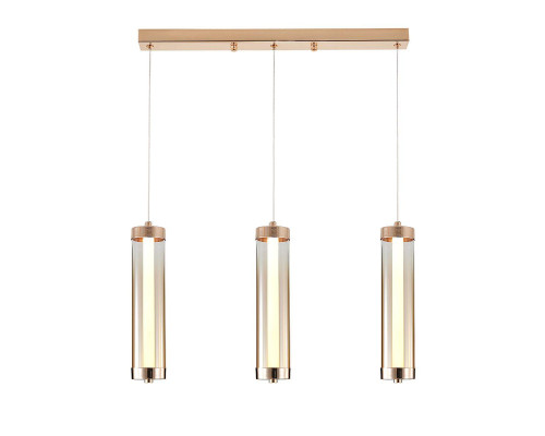 Подвесной светодиодный светильник Indigo Rilucente 11061/3P Gold V000150L Подвесной светодиодный светильник Indigo Rilucente 11061/3P Gold V000150L