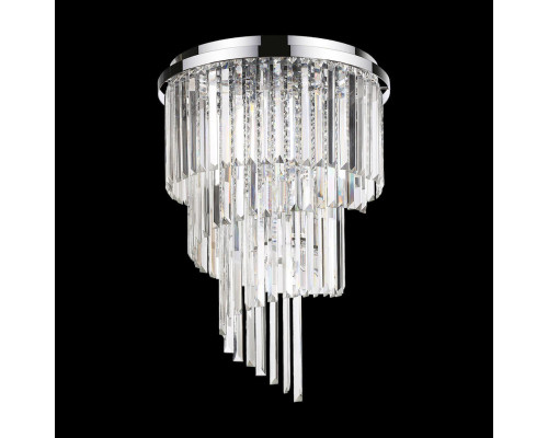 Потолочная люстра Ideal Lux Carlton PL12 Cromo 168937 Потолочная люстра Ideal Lux Carlton PL12 Cromo 168937