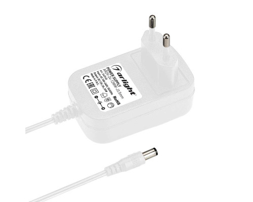 Блок питания Arlight ARDV-24-12WW-J3.5mm 12V 24W IP20 2A 040948 Блок питания Arlight ARDV-24-12WW-J3.5mm 12V 24W IP20 2A 040948