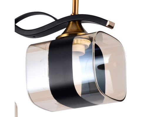 Потолочная люстра Reluce 72105-0.3-03 BK+GAB