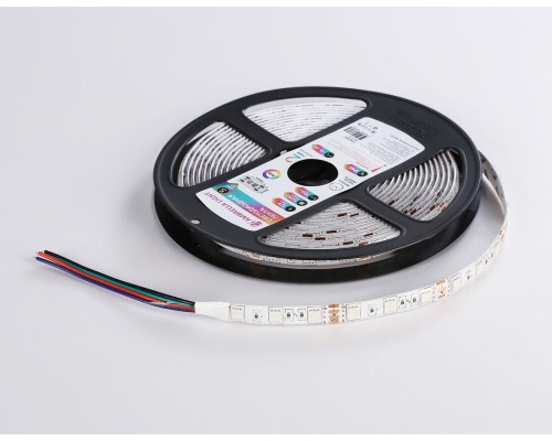 Светодиодная влагозащищенная лента Ambrella Light 14,4W/m 60LED/m 5050SMD RGB 5M GS2302 Светодиодная влагозащищенная лента Ambrella Light 14,4W/m 60LED/m 5050SMD RGB 5M GS2302