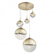 Подвесной светильник Toplight Glass TL1203H-05GD