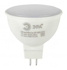 Лампа светодиодная ЭРА GU5.3 5W 4000K матовая ECO LED MR16-5W-840-GU5.3 Б0019061