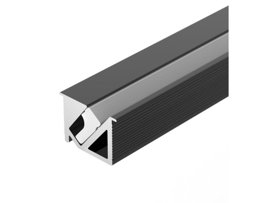 Профиль встраиваемый Arlight SL-Bevel-H10-F14-2000 Anod Black 044084 Профиль встраиваемый Arlight SL-Bevel-H10-F14-2000 Anod Black 044084