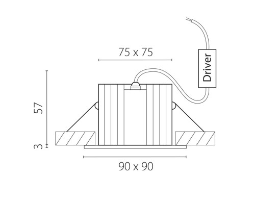 Светильник светодиодный уличный Ciclone Lightstar 385437 Светильник светодиодный уличный Ciclone Lightstar 385437