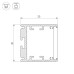 Профиль Arlight SL-ARC-3535-D1500-N90 SILVER (1180мм, дуга 1 из 4) 026595