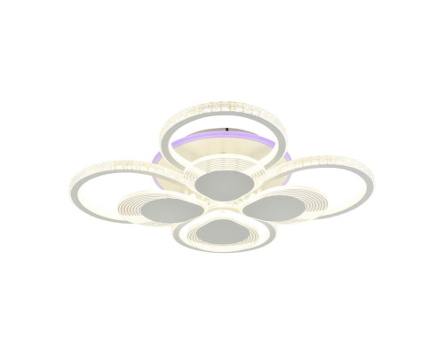 Потолочная светодиодная люстра Profit Light 5891/4+4B WHT