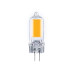 Лампа светодиодная филаментная Ambrella light G4 2,5W 4200K прозрачная 204502