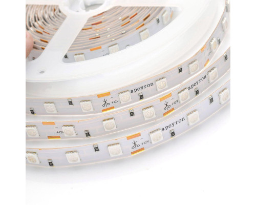 Светодиодная лента Apeyron 14,4W/m 60LED/m 5050SMD красный 5M 00-48