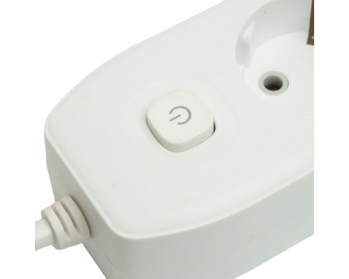 Удлинитель 3-местный c/з 3x1 мм2, 3 м, 250В, 10А, 2USB+1Type-C 2,4А, серия Home plus, белый STEKKER HM08-33-02 49977 Удлинитель 3-местный c/з 3x1 мм2, 3 м, 250В, 10А, 2USB+1Type-C 2,4А, серия Home plus, белый STEKKER HM08-33-02 49977