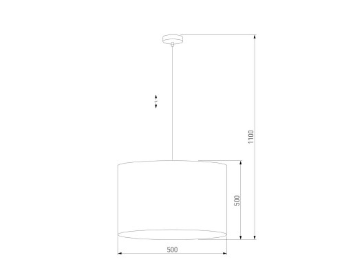 Подвесная люстра TK Lighting 6582 Juta