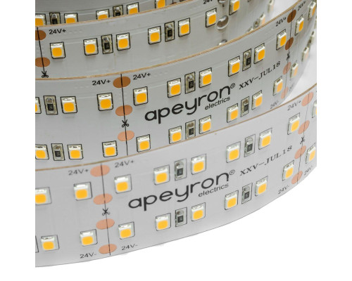 Светодиодная лента Apeyron 26W/m 240LED/m 2835SMD дневной белый 5M 00-314