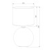 Настольная лампа TK Lighting 5068 Palla