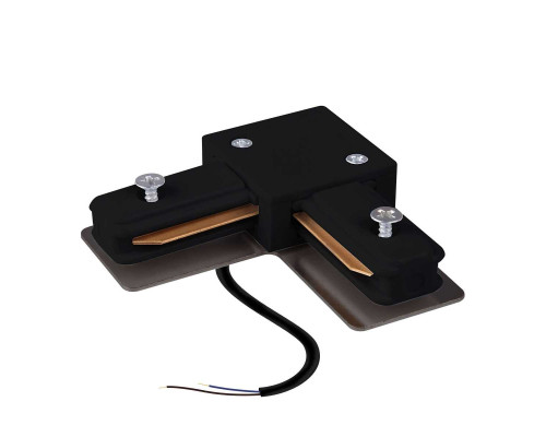 Коннектор угловой с вводом питания для однофазного шинопровода Elektrostandard Basic System a071303 Коннектор угловой с вводом питания для однофазного шинопровода Elektrostandard Basic System a071303