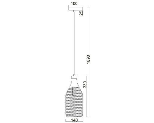 Подвесной светильник Vele Luce Maestro VL6512P21 Подвесной светильник Vele Luce Maestro VL6512P21