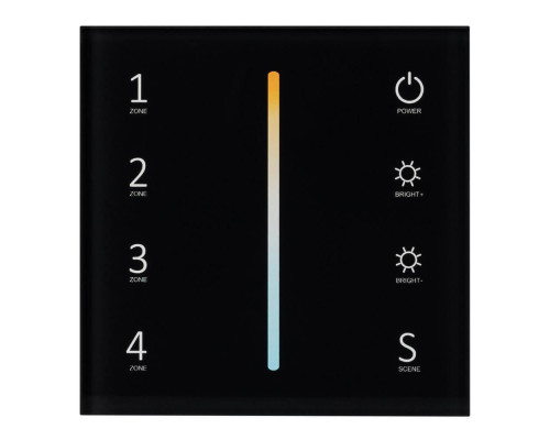 Панель управления Arlight Sens Smart-P43-Mix Black 028137 Панель управления Arlight Sens Smart-P43-Mix Black 028137