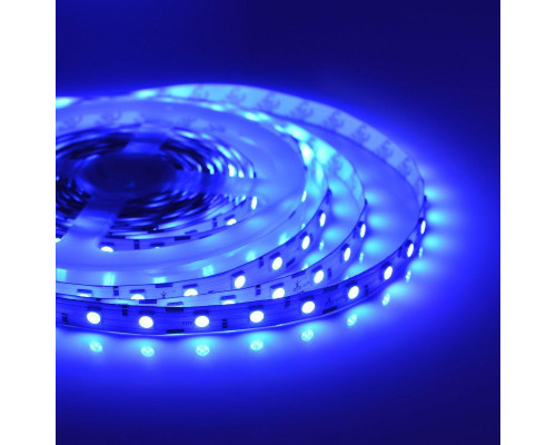 Светодиодная лента Apeyron 14,4W/m 60LED/m 5050SMD синий 5M 00-50 Светодиодная лента Apeyron 14,4W/m 60LED/m 5050SMD синий 5M 00-50