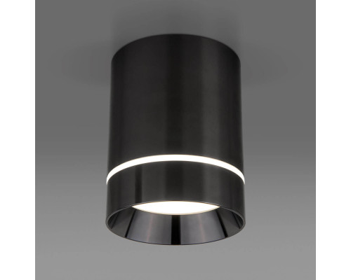 Потолочный светодиодный светильник Elektrostandard Topper DLR021 черный жемчуг a053054