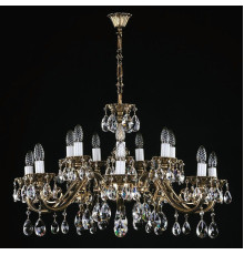 Подвесная люстра Artglass VIktorie Brass Antique CE
