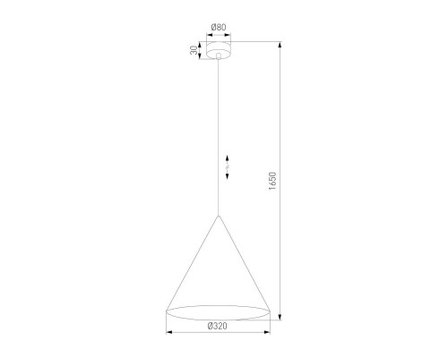 Подвесной светильник TK Lighting 3281 Cono Подвесной светильник TK Lighting 3281 Cono