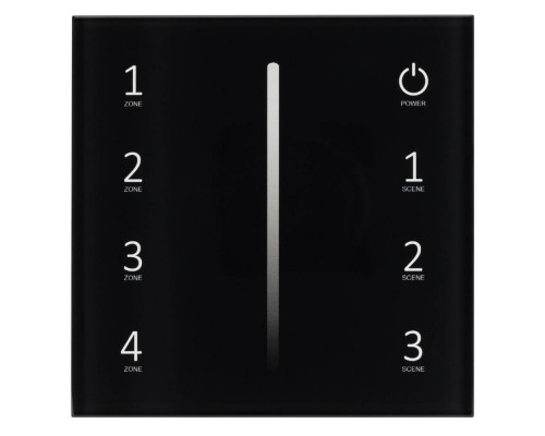 Панель управления Arlight Sens Smart-P17-Dim Black 028129 Панель управления Arlight Sens Smart-P17-Dim Black 028129