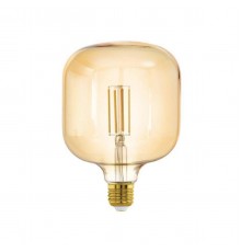 Лампа светодиодная филаментная диммируемая Eglo E27 4,5W 2200K янтарь 110115