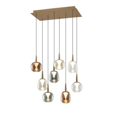 Подвесная светодиодная люстра Mantra Andromeda 8934+8PL