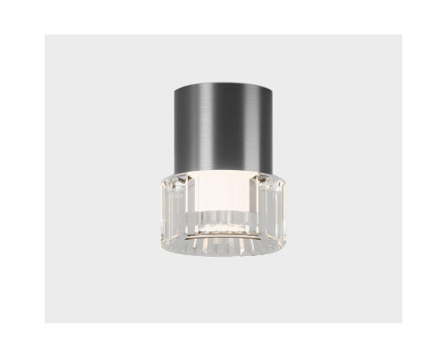 Потолочный светодиодный светильник Italline IT014-0202 dark silver Потолочный светодиодный светильник Italline IT014-0202 dark silver