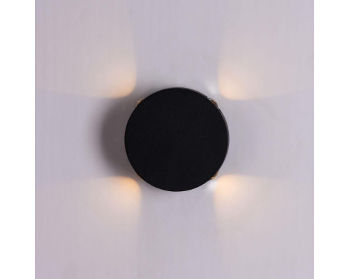 Уличный настенный светильник Arte Lamp Tamburello A1525AP-1BK Уличный настенный светильник Arte Lamp Tamburello A1525AP-1BK