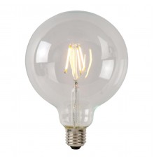 Лампа светодиодная Lucide E27 7W 2700К прозрачная 49082/07/60