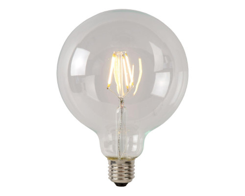 Лампа светодиодная Lucide E27 7W 2700К прозрачная 49082/07/60 Лампа светодиодная Lucide E27 7W 2700К прозрачная 49082/07/60