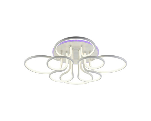 Потолочная светодиодная люстра Profit Light 6005/4+4A WHT