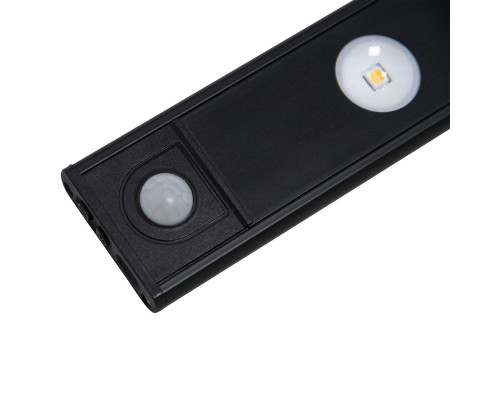 Мебельный светодиодный светильник Uniel ULI-F50-5W/4000K Sensor IP40 Black UL-00011957