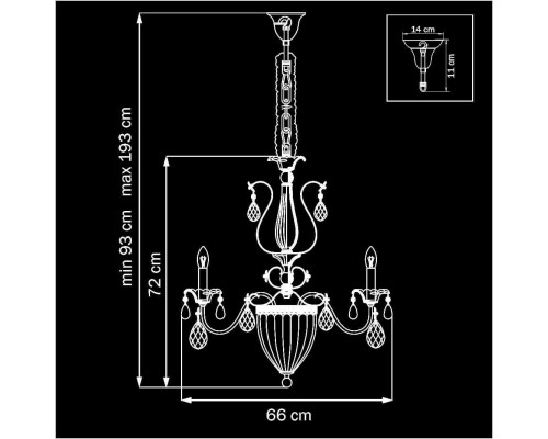 Подвесная люстра Lightstar Schon 790112