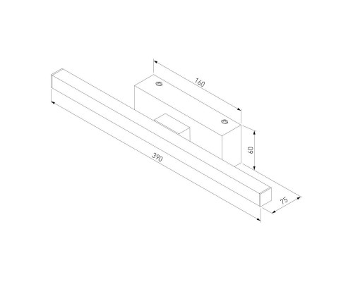 Подсветка для картин Elektrostandard Rino 40121/Led белый a061223