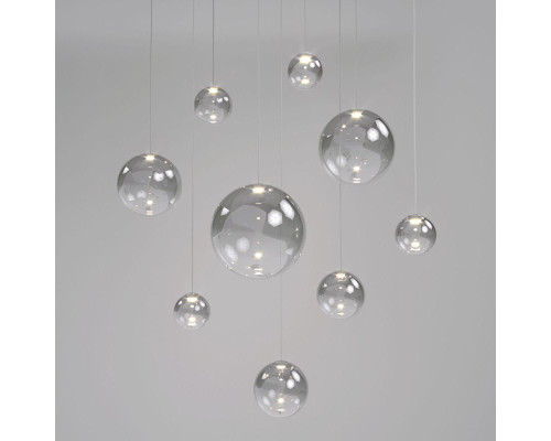 Подвесной светодиодный светильник Eurosvet Wonder 50232/1 Led дымчатый