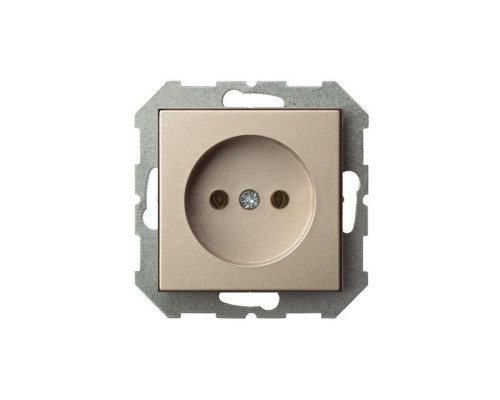 Розетка 2P Liregus Epsilon шампань 28-309