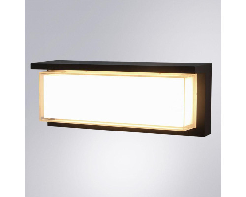 Уличный настенный светодиодный светильник Arte Lamp Ferro A5224AL-1BK Уличный настенный светодиодный светильник Arte Lamp Ferro A5224AL-1BK