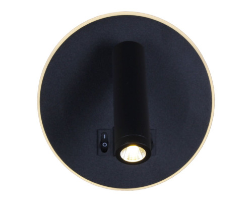 Настенный светодиодный светильник Reluce 86203-9.2-001KT LED12W+USB BK Настенный светодиодный светильник Reluce 86203-9.2-001KT LED12W+USB BK