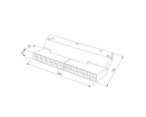 Трековый светодиодный светильник Elektrostandard Slim Magnetic Mobi 85191/01 a066540 Трековый светодиодный светильник Elektrostandard Slim Magnetic Mobi 85191/01 a066540