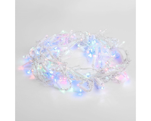 Уличная светодиодная гирлянда Eurosvet Бахрома 230V 100-101 мульти с эффектом мерцания Уличная светодиодная гирлянда Eurosvet Бахрома 230V 100-101 мульти с эффектом мерцания