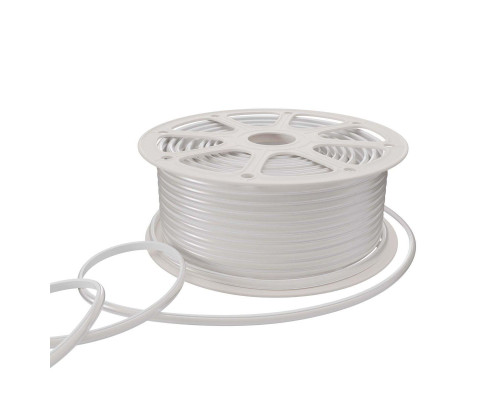 Светодиодная влагозащищенная лента Apeyron 11W/m 288LED/m COB холодный белый 50M 17-53 Светодиодная влагозащищенная лента Apeyron 11W/m 288LED/m COB холодный белый 50M 17-53